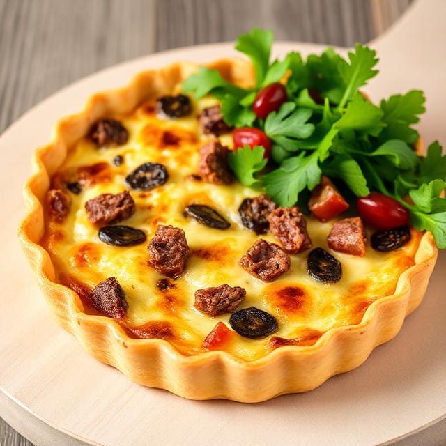 Freshly Baked Quiche One Fifteenth Coffee